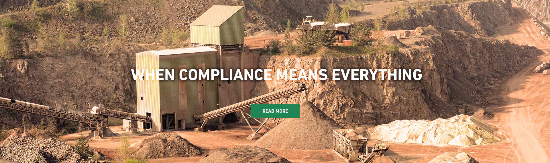 When Compliance means everything 
