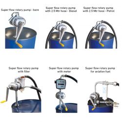 Super flow rotary pump kits
