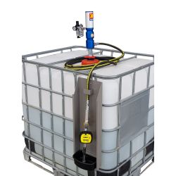 5:1 air operated ibc kits top mount with mechanical metered oil