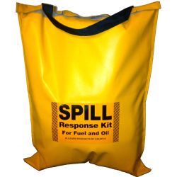 Mini Truck Spill Kit for fuel and oils in durable vinyl bag