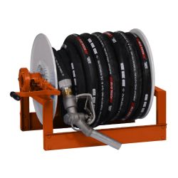 Bare Manual Rewind Hose Reel capable of holding up to 11/2