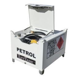 400Ltr Steel tank for petrol. Suitable for static / on ground storage only.