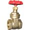 1" BSP (25mm) brass gate valve for isolation of fuel or oils.