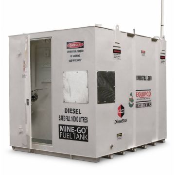 10,000Ltr self bunded diesel tank.