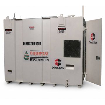 7,150 Litre Safe fill capacity self bunded Dieselstor tank.