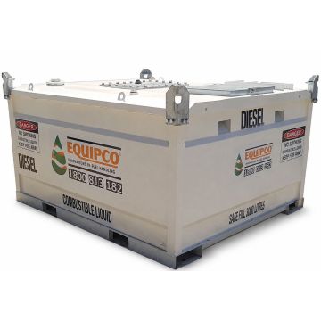 3000 Litre Dieselstor Cube Tank.