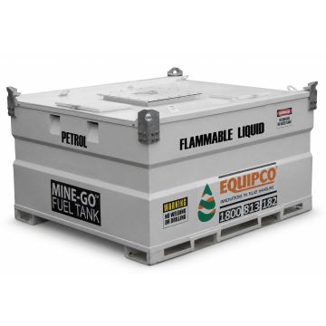 3,000 Ltr Mine-Go Self bunded petrol tank