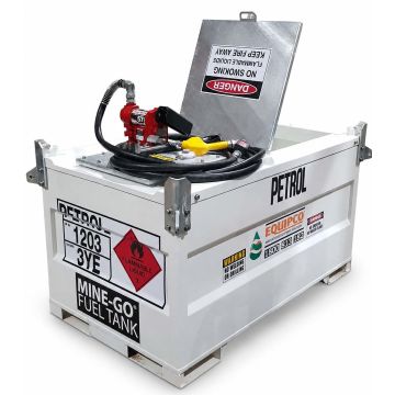 600 Litre self bunded petrol tank for static/ on ground storage only.