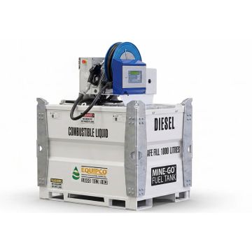 New design 1000 litre Mine-Go self bunded fuel tank for combustible liquids