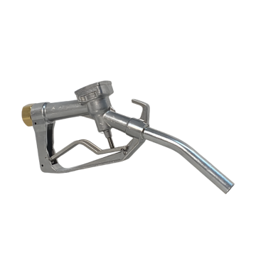 Premium unleaded petrol fuel trigger nozzle, manual operation