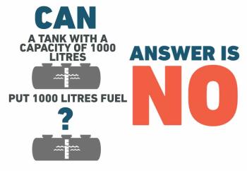 Unpack the myths SFL  ( safe fill level ) - Fuel and oil storage tanks 