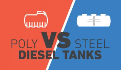 Poly versus Steel Diesel Tanks
